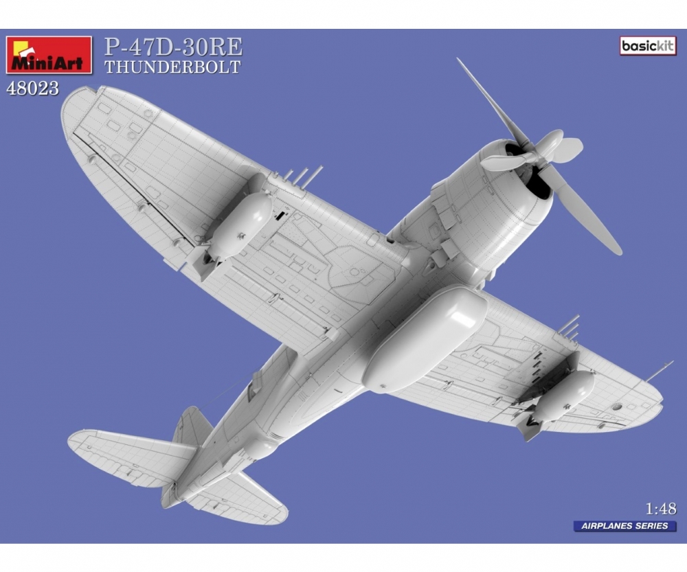 MiniArt 1:48 P-47D-30RE Thunderbolt B Plastik Modellbausatz