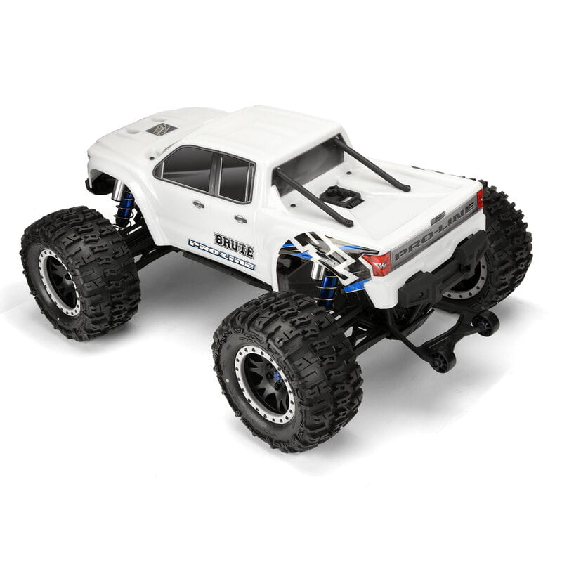 Proline Pre-Cut Brute Bash Armor Body (White) for X-MAXX