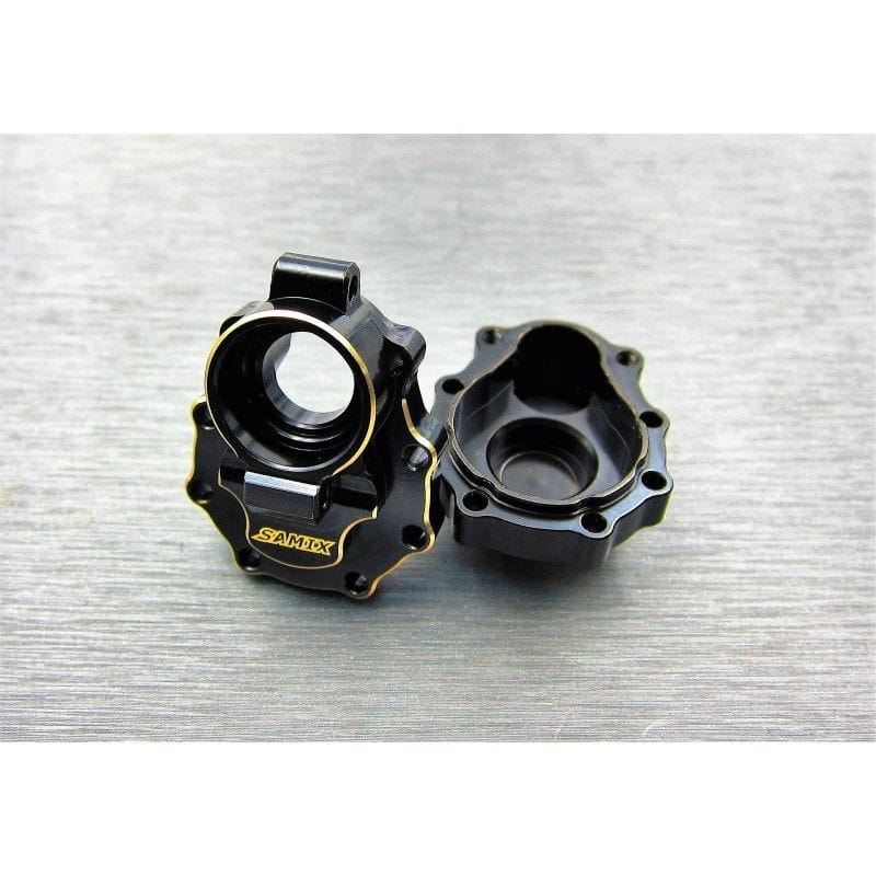 SAMIX Messing Portal Gehaeuse hinten schwarz fuer Traxxas TRX4 - 6 - RC-Zubehoer SAMIX Messing Portal Gehaeuse hinten schwarz fuer Traxxas TRX4 - 6 - RC-Zubehoer