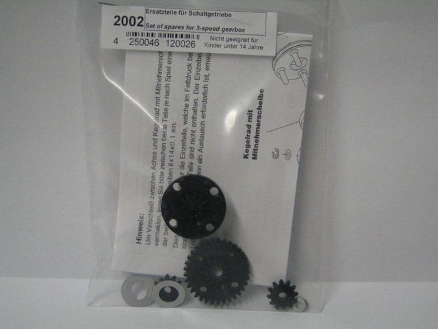 Wedico Ersatzteile Schaltgetriebe_ 3-Gang - RC-Zubehoer