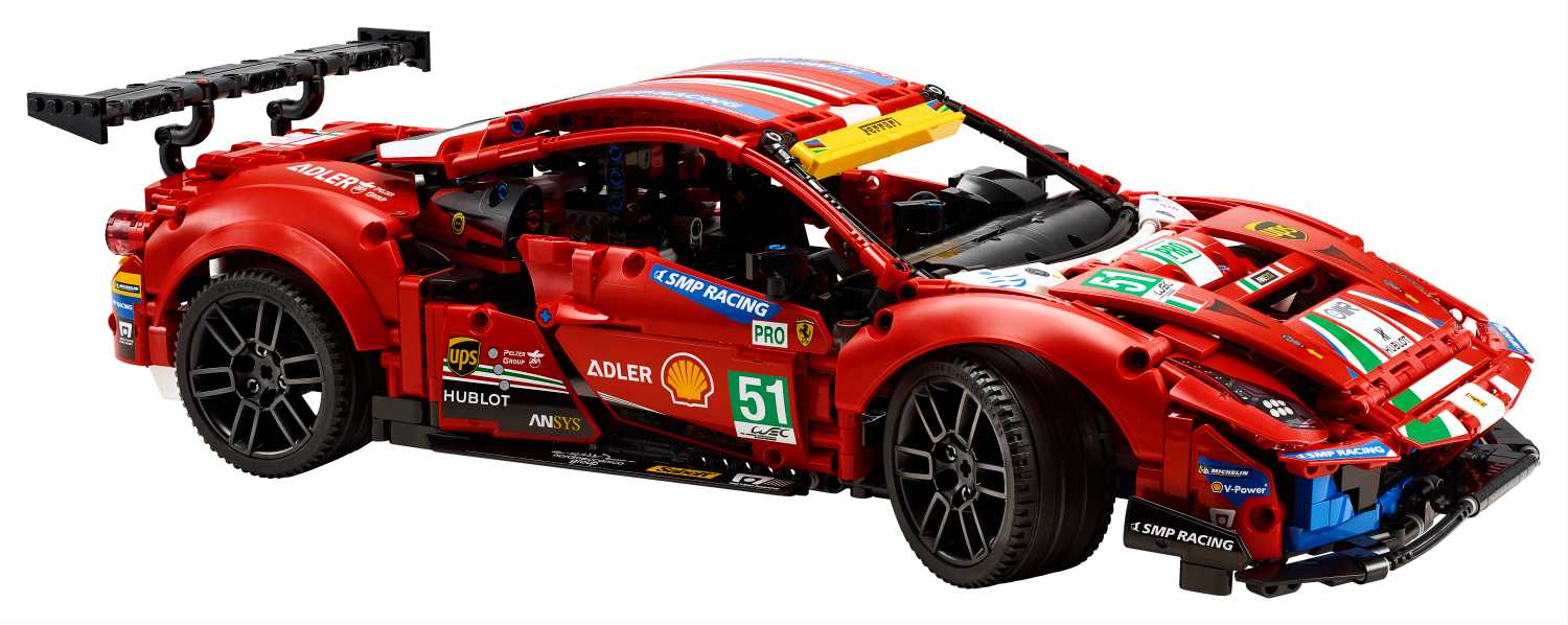 LEGO Technic Ferrari 488 GTE AF Corse 51