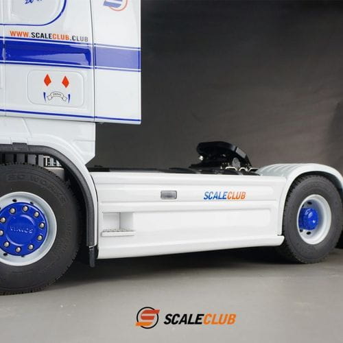 ScaleClub 1:14 Seitenverkleidung für Scania 2-Achs Alu abnehmbar