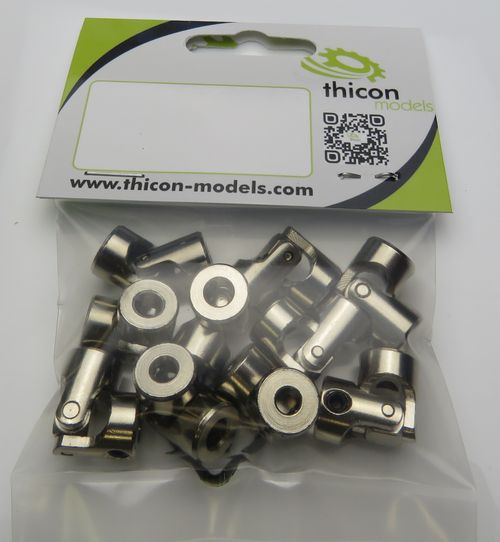 Thicon Kardangelenk Stahl 4/5mm 23mm lang 10Stück
