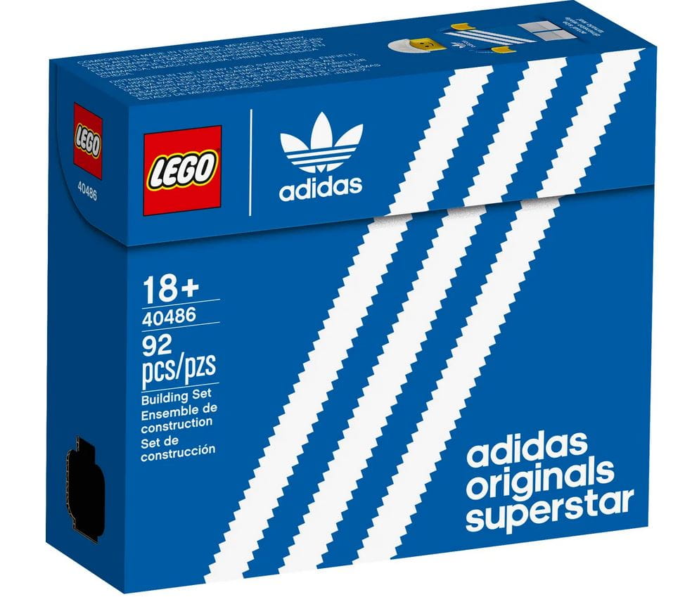 LEGO Exklusiv Set adidas Originals Superstar Limitiert 92 Teile