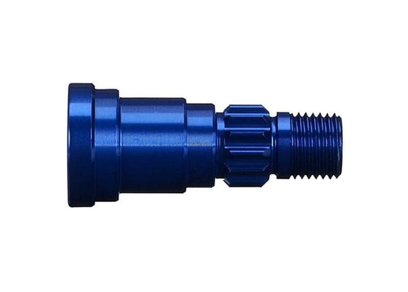 Traxxas Stub axle_ aluminum _blue-anodized_ _1_ _use only with #7750 - RC-Zubehoer