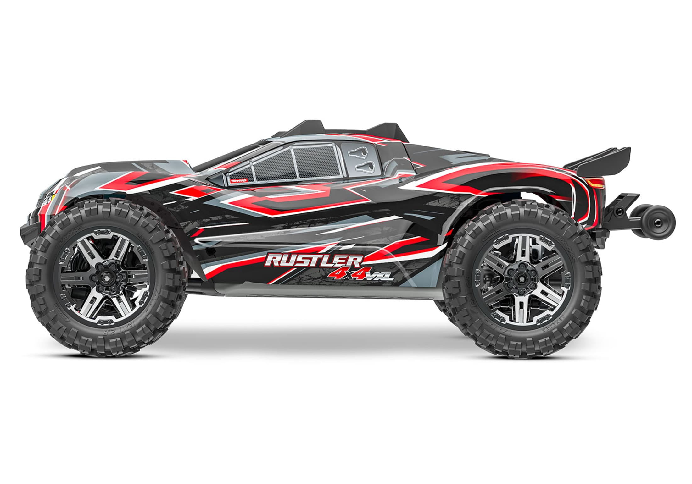 Traxxas Rustler 4x4 VXL Stadium Truck 1_10 RTR in Rot