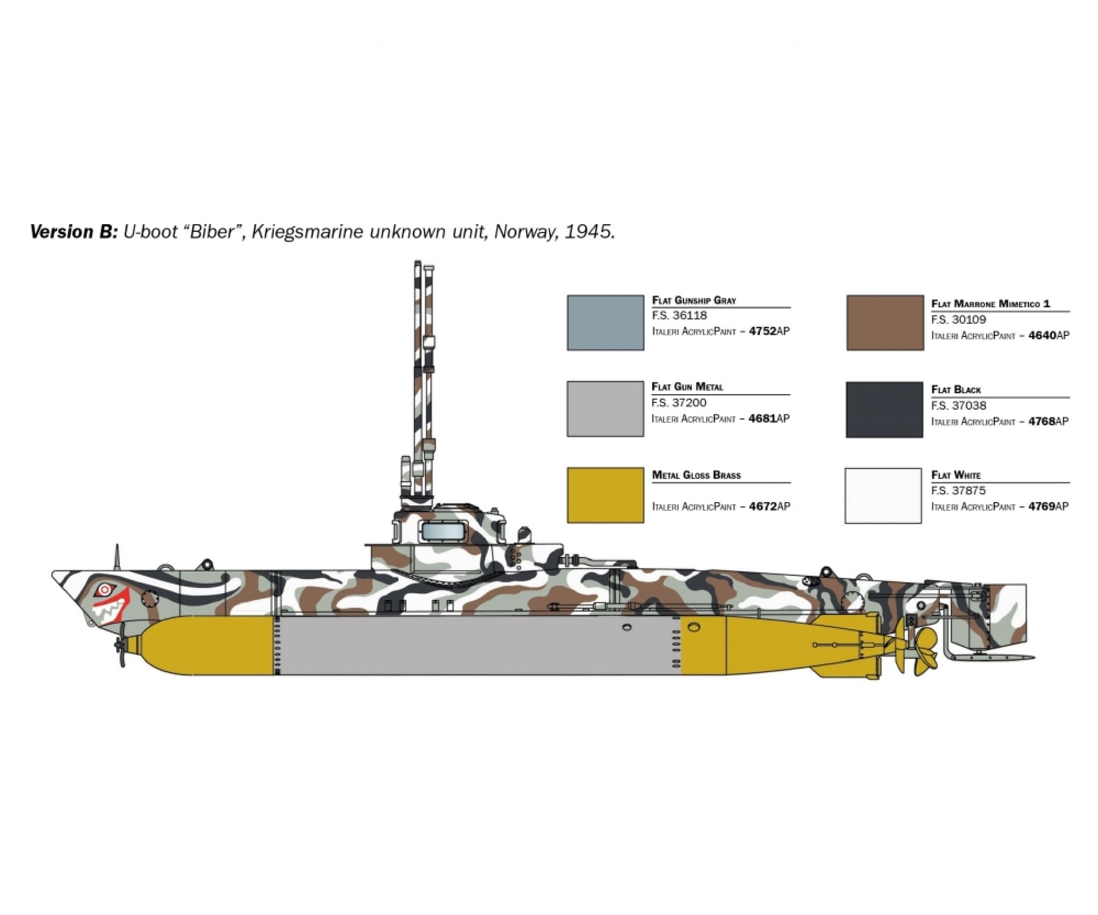 italeri-1-35-mini-u-boot-biber-plastik-modellbausatz