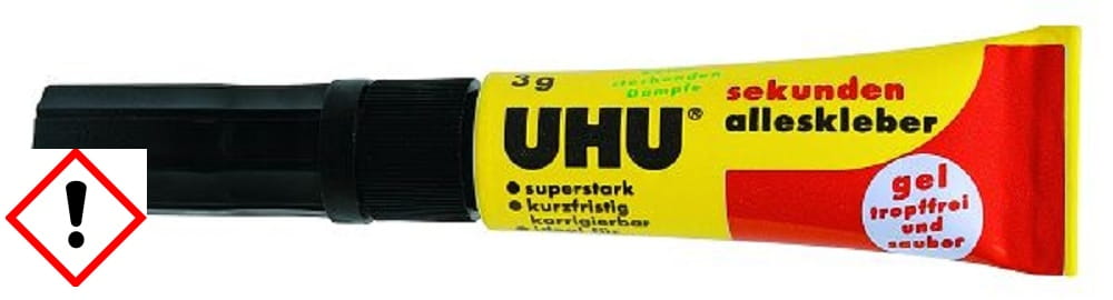UHU Sekundenkleber alleskleber Gel 3g o. Lös