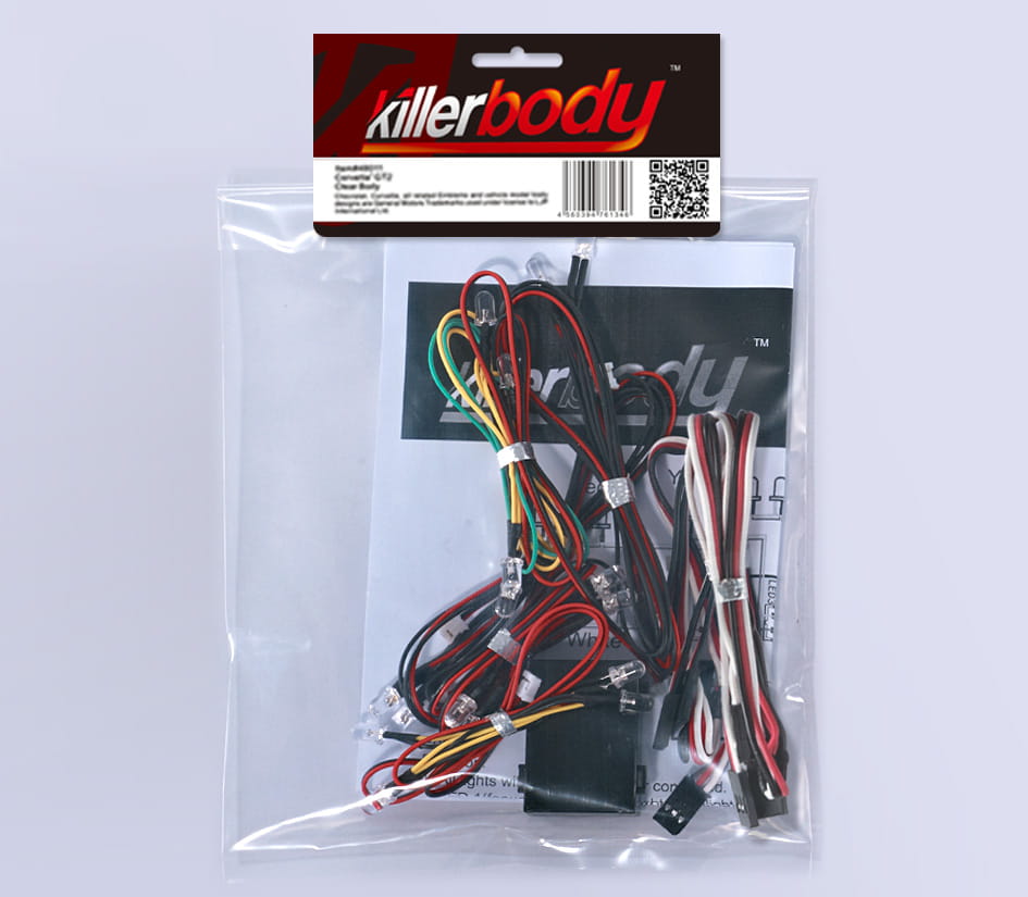 Robitronic LED Licht Set _18 LED`s_ mit Kontroller Box - RC-Zubehoer