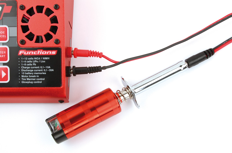 Robitronic Ladekabel für Glühkerzenstarter