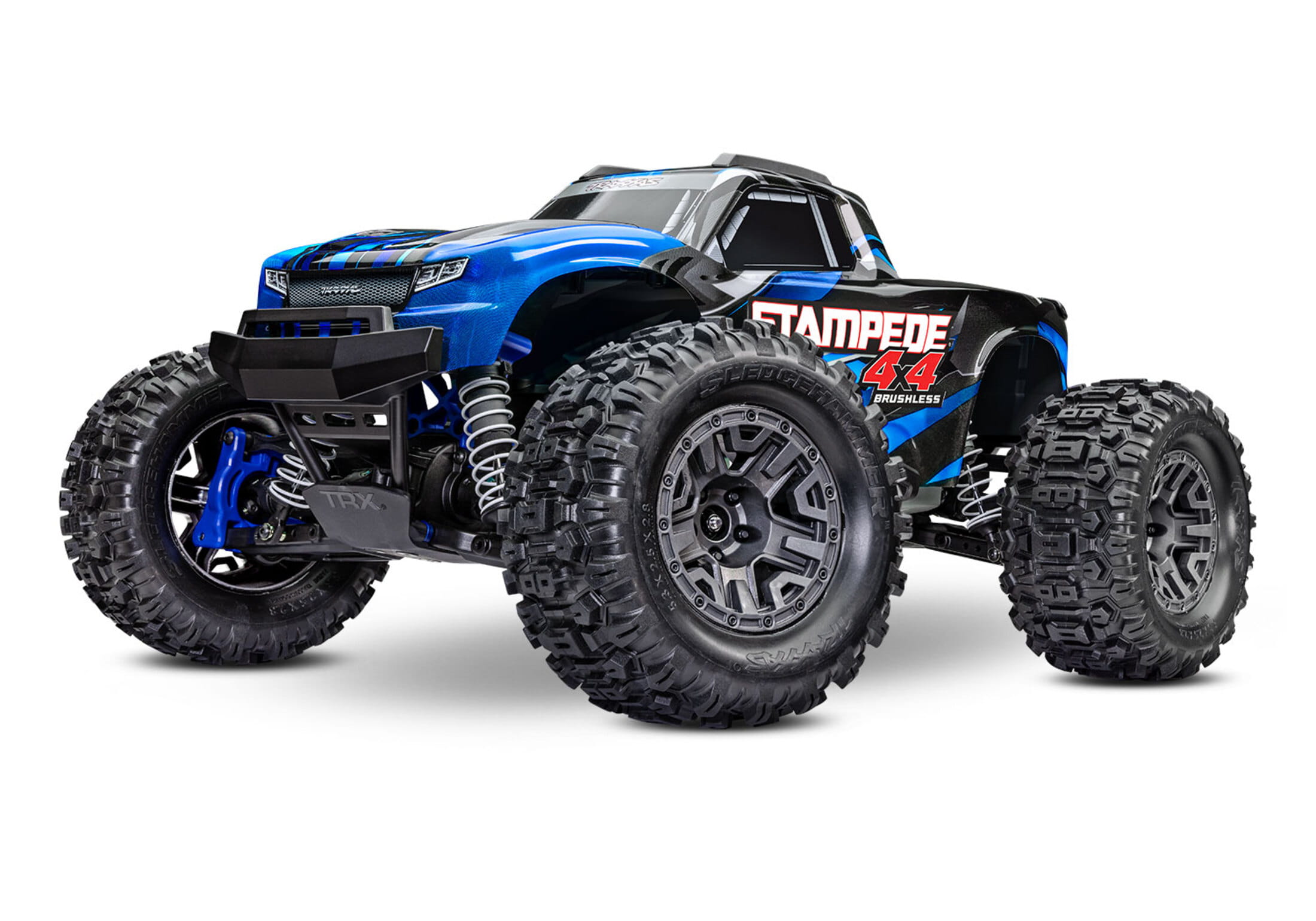 Traxxas RC Stampede 4x4 Brushless Monstertruck 2S blau 1:10 RTR