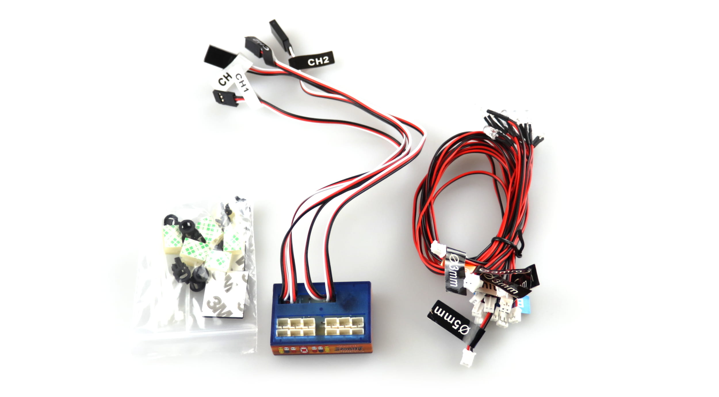 Amewi RC Car Smart LED Lichtsystem mit Kontrolleinheit - RC-Zubehoer