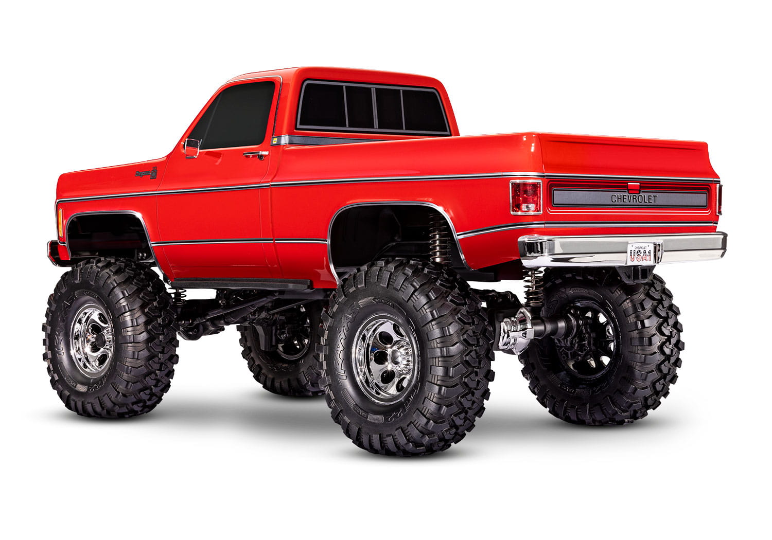 Traxxas RC Crawler TRX-4 Chevy K10 High Trail 1:10 RTR rot Traxxas RC Crawler TRX-4 Chevy K10 High Trail 1:10 RTR rot