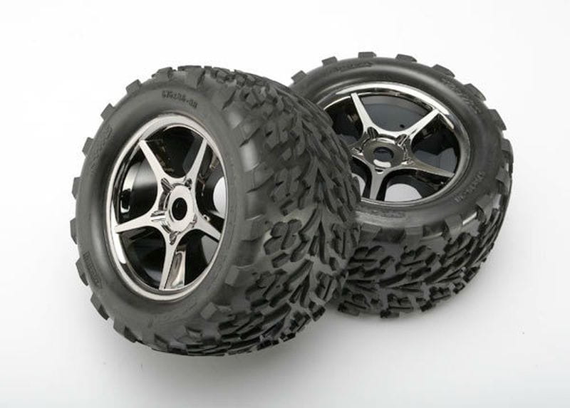 Traxxas Felgen+Reifen montiert, E-Revo, Summit, T-Maxx