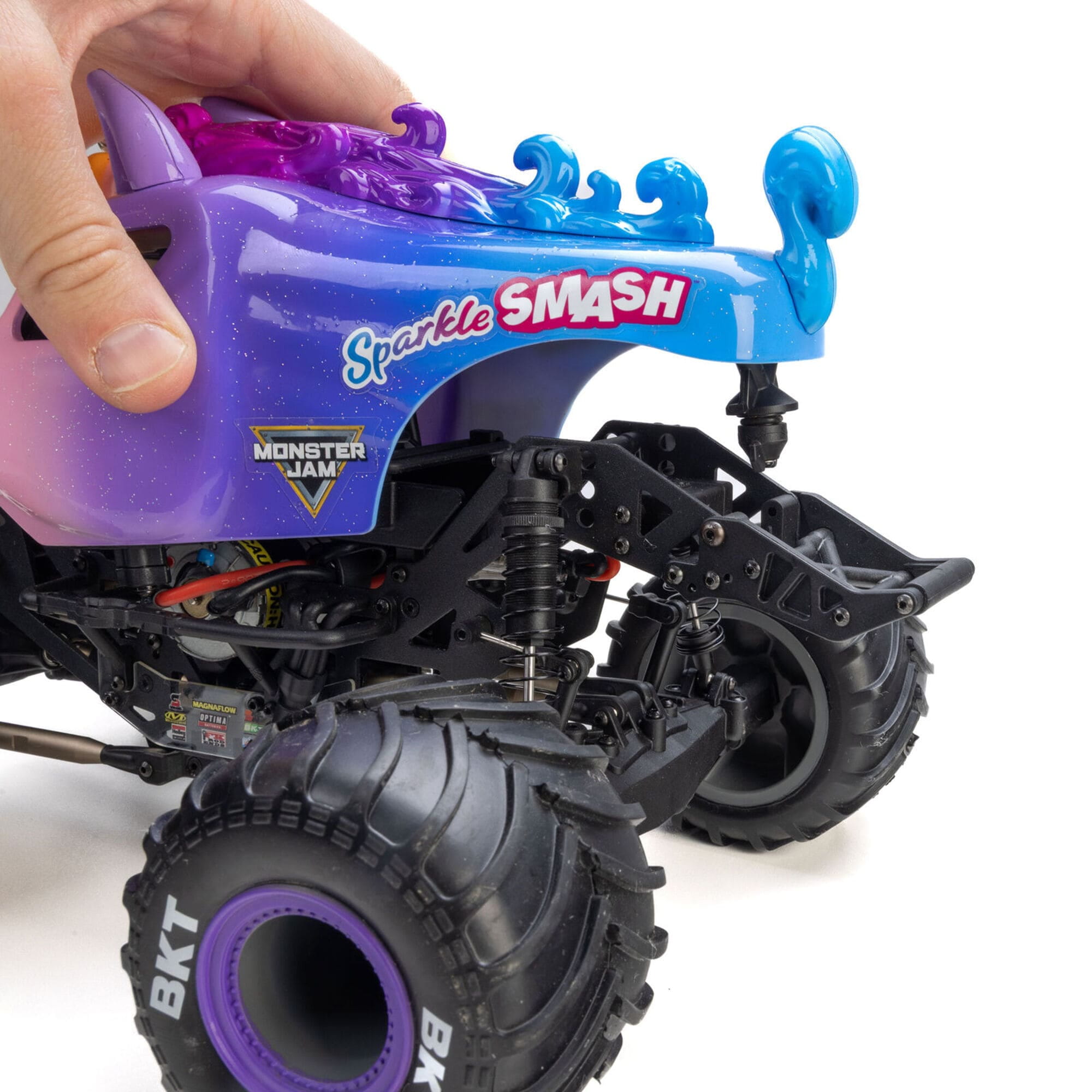Losi Mini LMT Sparkle Smash 2S 4X4 1_18 RTR Monster Truck