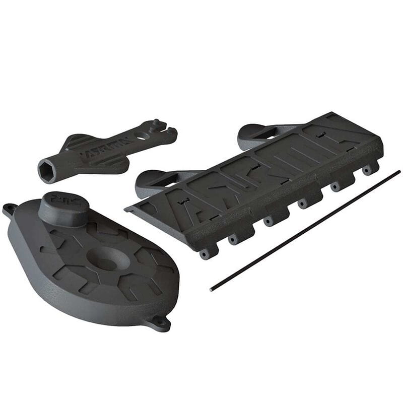 Arrma AR320448 Battery Door Gear CVR_Shock Tool VOLTAGE - RC-Zubehoer