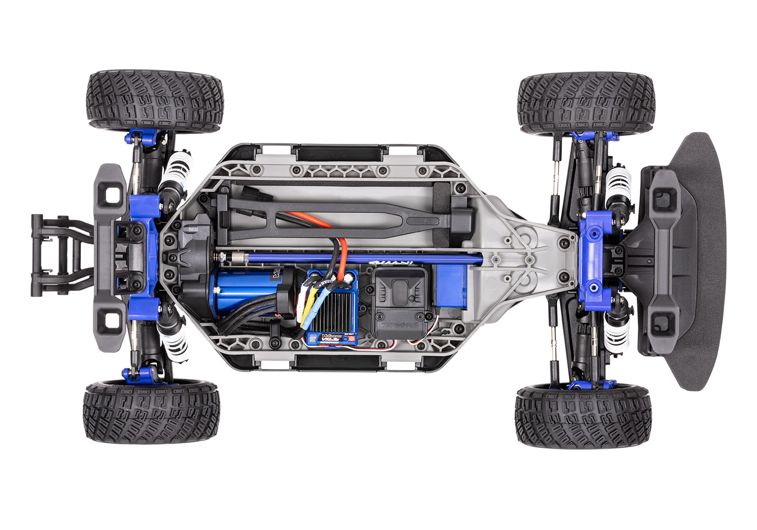 Traxxas Ford Fiesta ST Rally VXL Brushless RC Auto Gruen