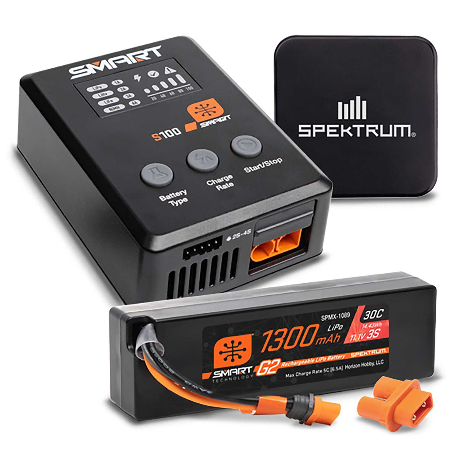 Spektrum Bundle 3S Lipo Akku-Ladegeraet-Netzteil spektrum-bundle-lipo-akku-ladegeraet-65w-netzteil-set