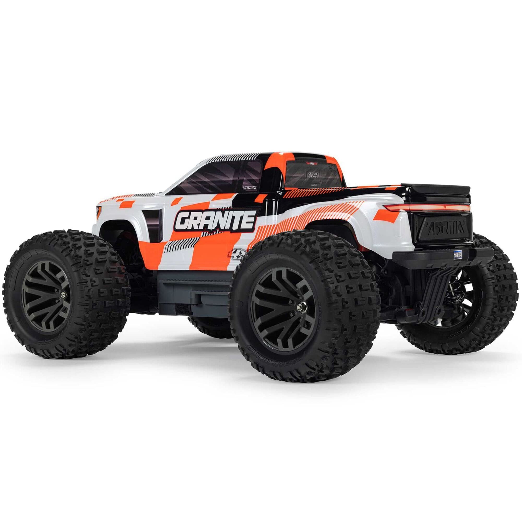 ARRMA 1_10 Granite Mega 665 4x4 RTR Monster Truck Orange