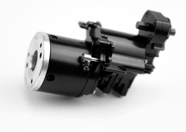 Lesu 1:14/1:16 Allrad-Getriebe 2-Gang 1:28/42 für 540er Motor Lesu 1_14_1_16 Allrad-Getriebe 2-Gang 1_28_42 fuer 540er Motor - RC-Zubehoer