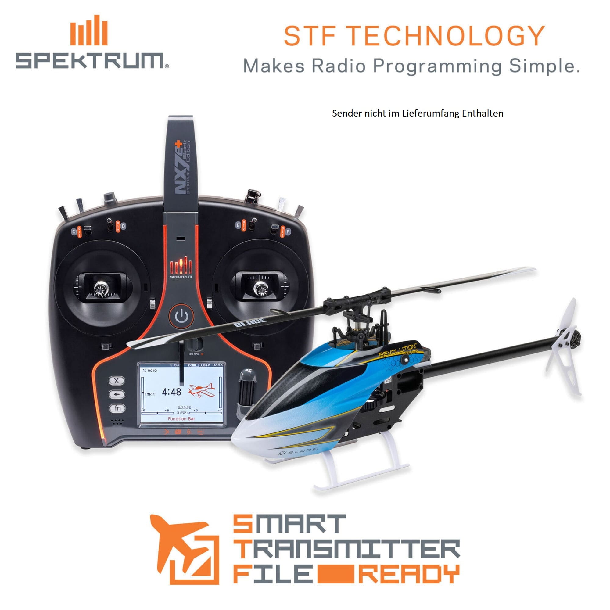 Blade Revolution 155 CP RTF SAFE 3S Brushless RC Helikopter BLH01600