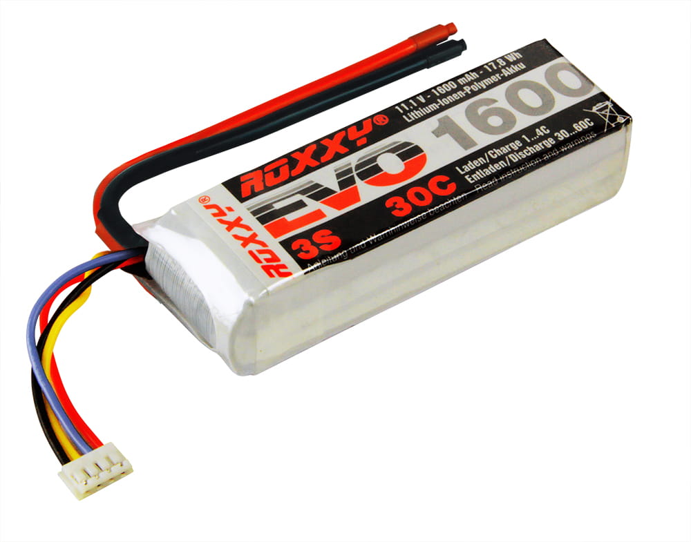 Multiplex ROXXY EVO LiPo Akku 11_1V 3 - 1600 30C - RC-Zubehoer