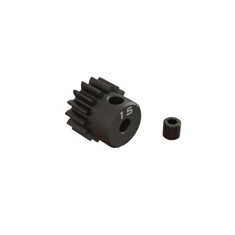 Arrma 15T 0.8Mod 1_8_ Bore CNC Steel Pinion Gear - RC-Zubehoer