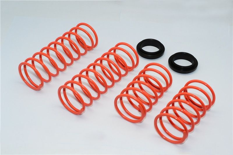 GPM Daempferfedern 2_8mm orange _fuer Std. - Option_ fuer Traxxas X-MAXX - RC-Zubehoer