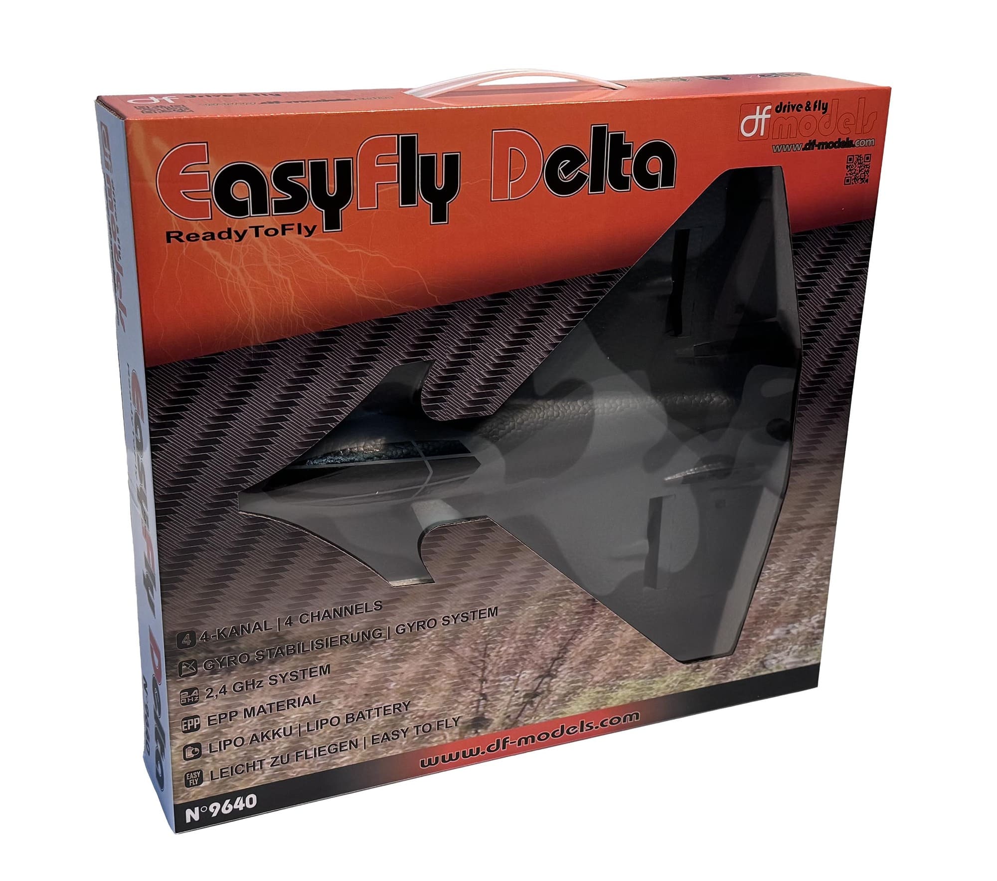 DF Models EasyFly Delta - RC-Flugzeug - RTF 9640
