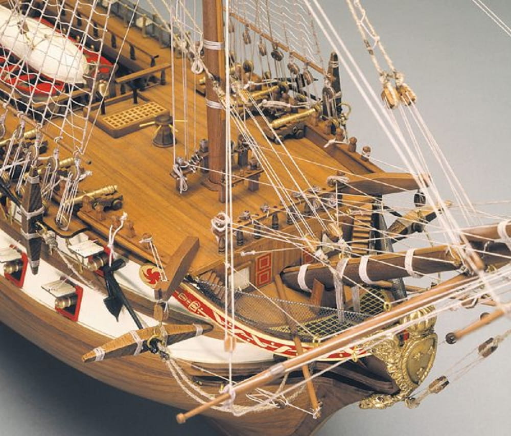 Le Superbe Modell-Schiff 1_75 Bausatz aus Holz - Historisches franzoesisches Kriegsschiff