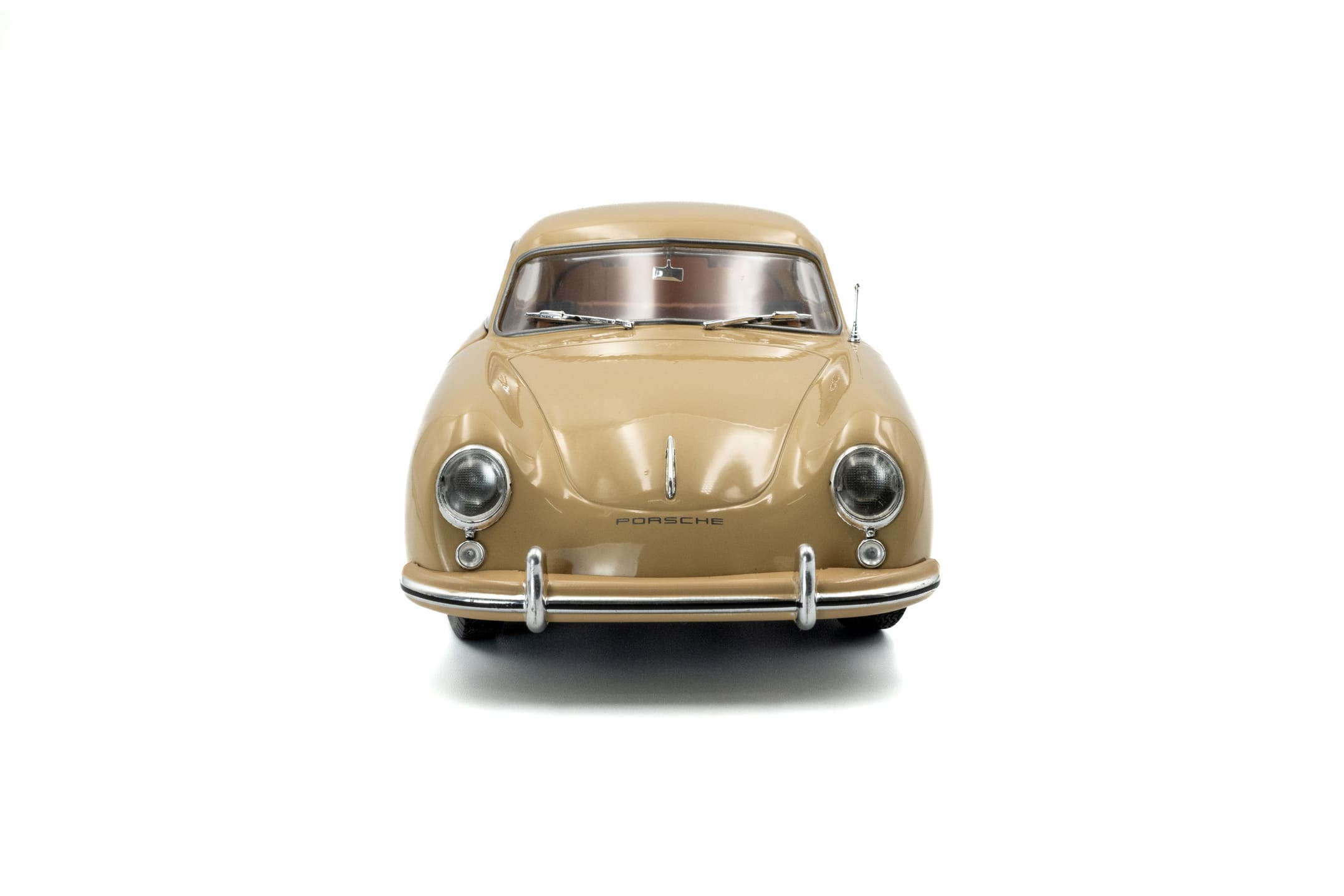 Porsche 356 PRE-A 1_18 Modellauto in braun - Detailgetreue Nachbildung
