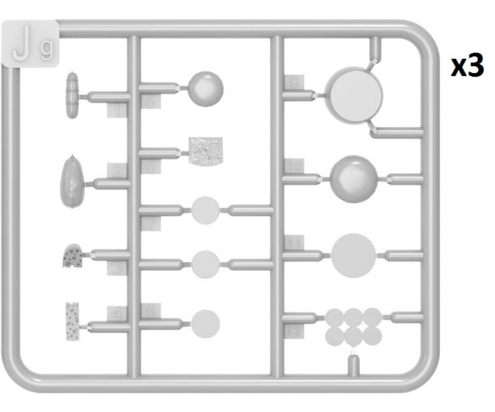 MiniArt 1:35 Käseprodukte-Set Plastik Modellbausatz