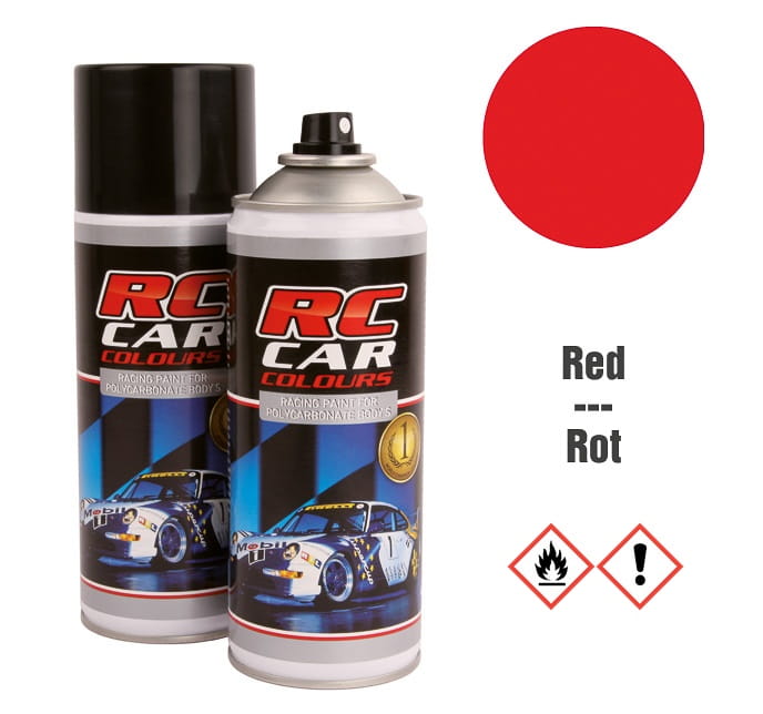 Robitronic Lexan Spray Rot 110 150 ml