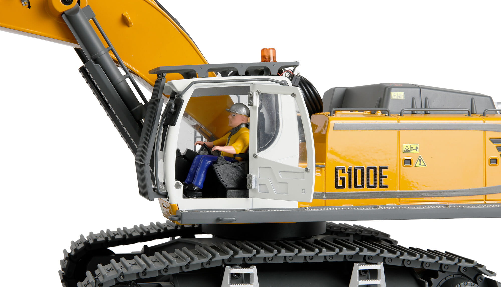 Amewi G100E Vollmetall RC Bagger 1_18 XXL RTR mit Anbaugeraeten