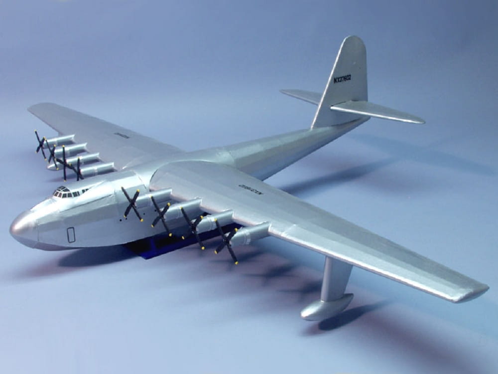 Dumas Aircraft Hughes Spruce Goose_ Flugboot Balsabausatz_ - RC-Zubehoer