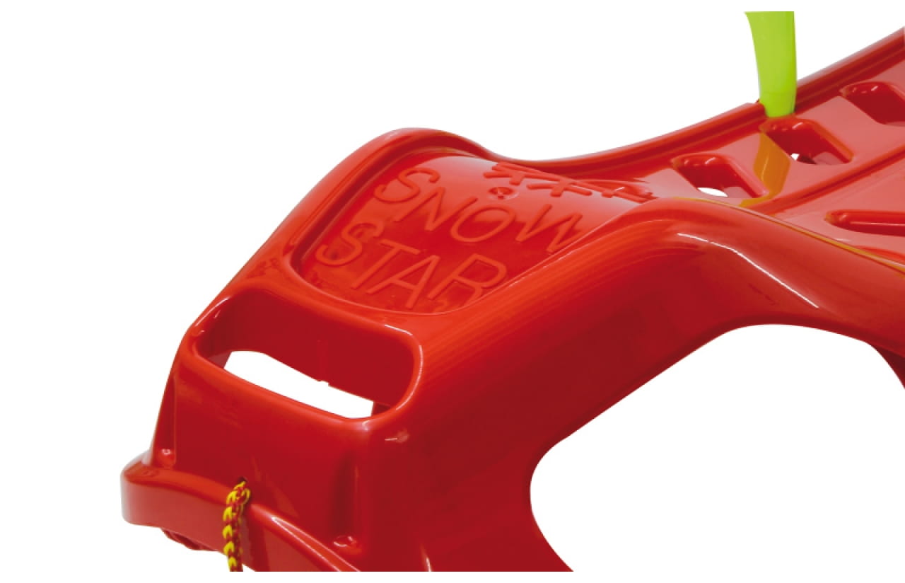 Jamara Snow Play Schlitten mit Lehne Snow-Star 90cm rot Jamara Snow Play Schlitten mit Lehne Snow-Star 90cm rot