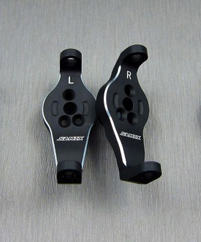 SAMIX Alu Radtraeger l_r schwarz fuer Traxxas TRX4 _ 6 - RC-Zubehoer