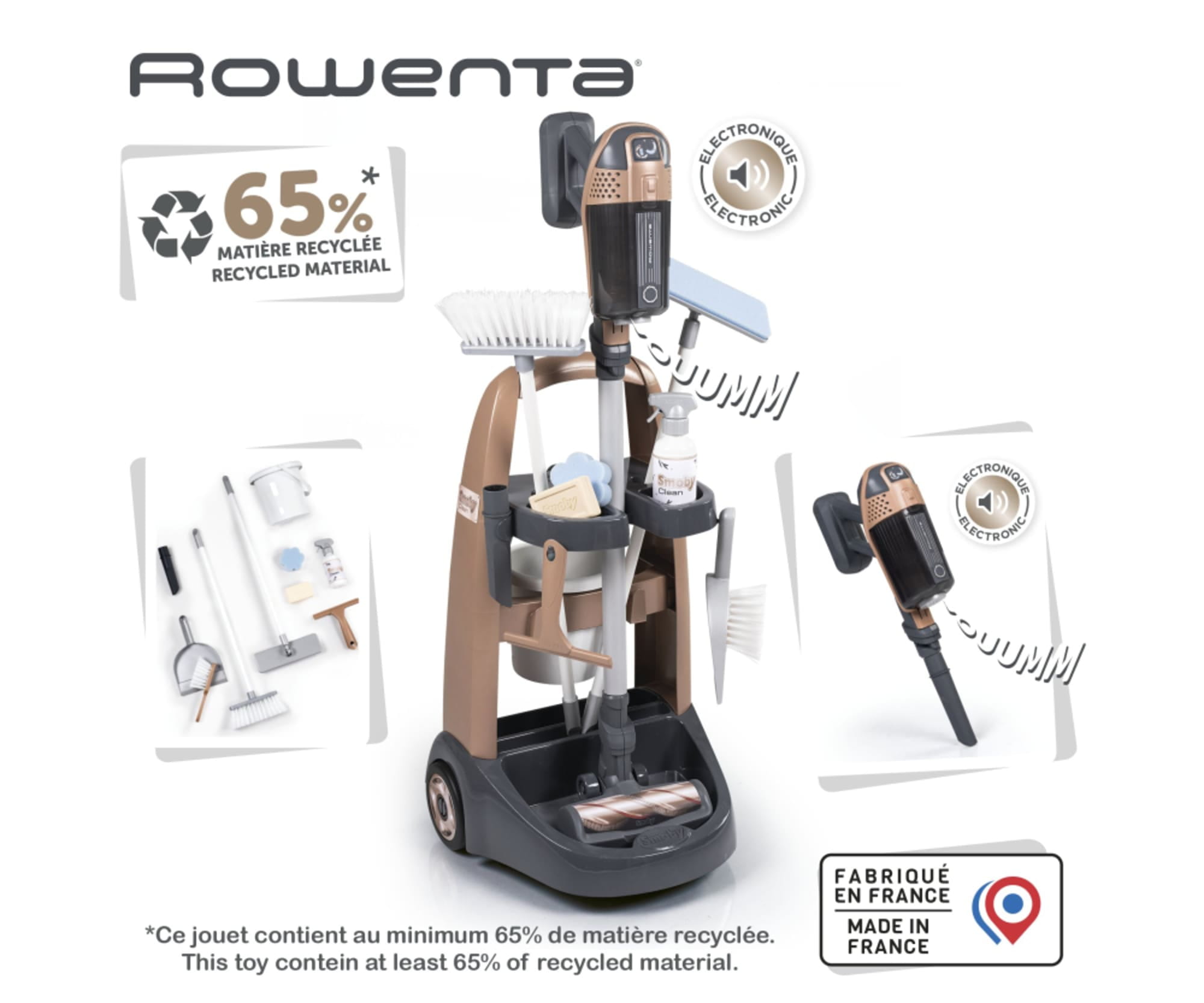 Smoby Rowenta Reinigungstrolley