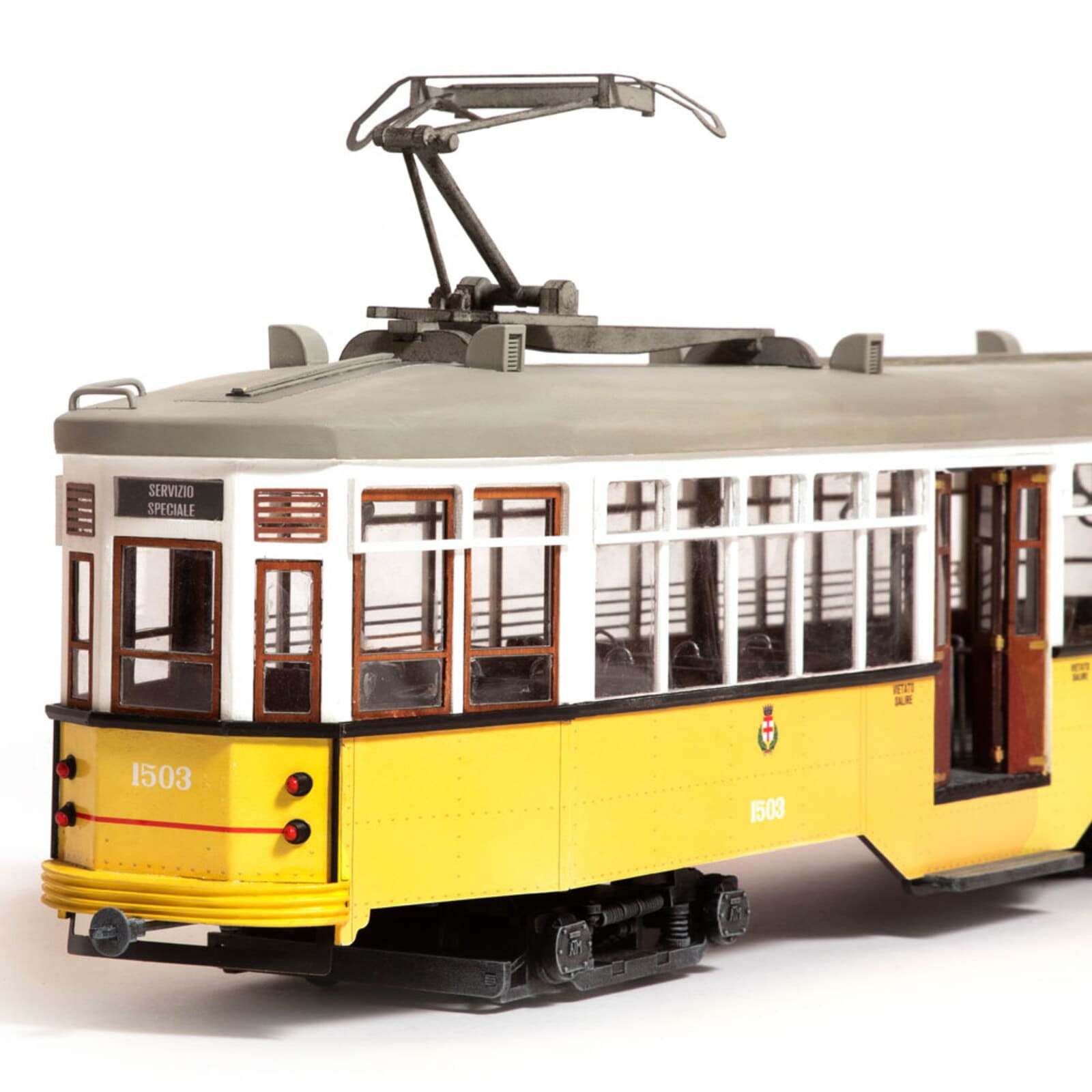 Modellbausatz - Milano Strassenbahn Bausatz 1_24