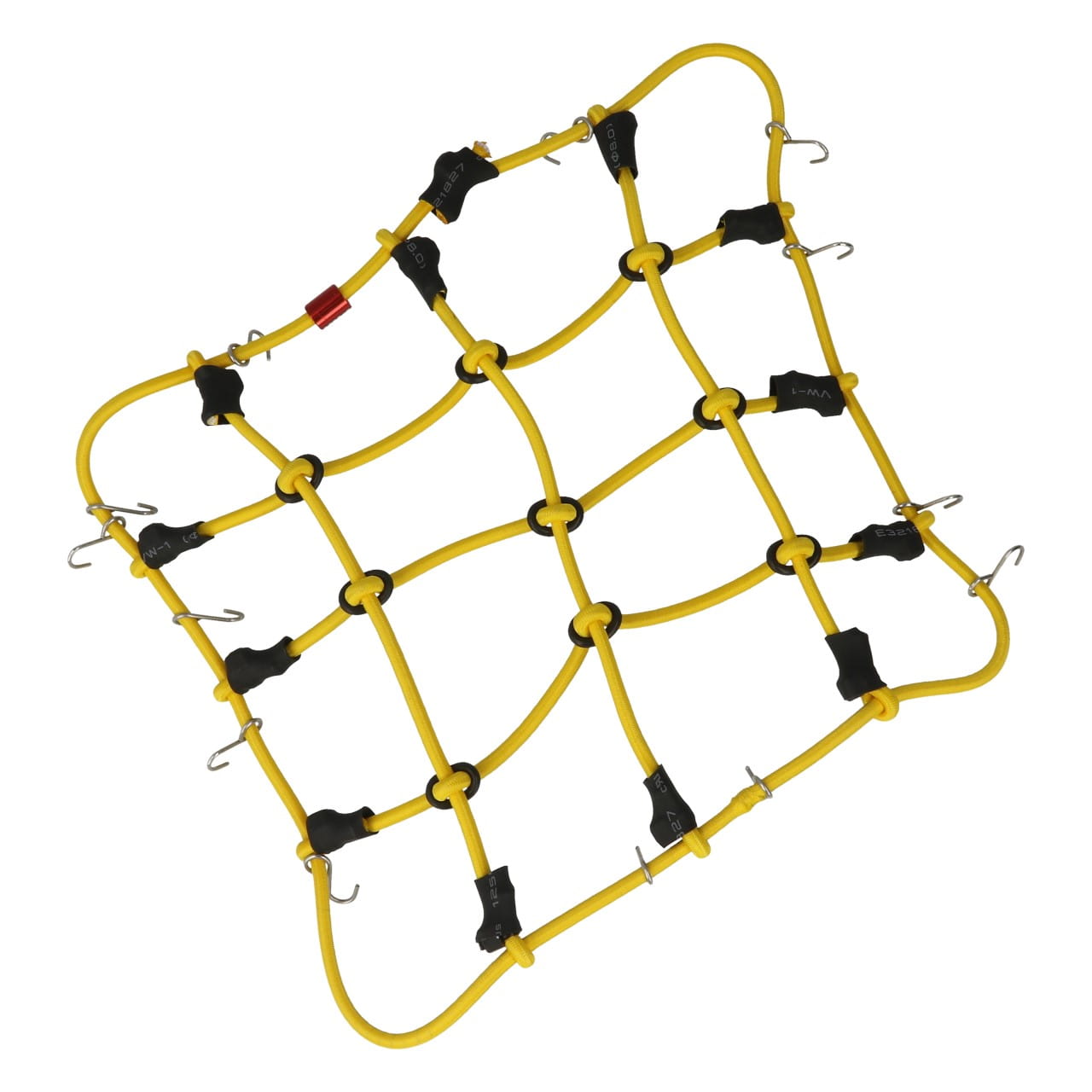 Robitronic Gepaecknetz mit Haken Gelb _150mm x 120mm_ - RC-Zubehoer