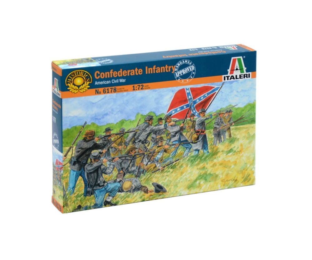 Italeri 1:72 Confederate Inf. (Amer.Civil War)