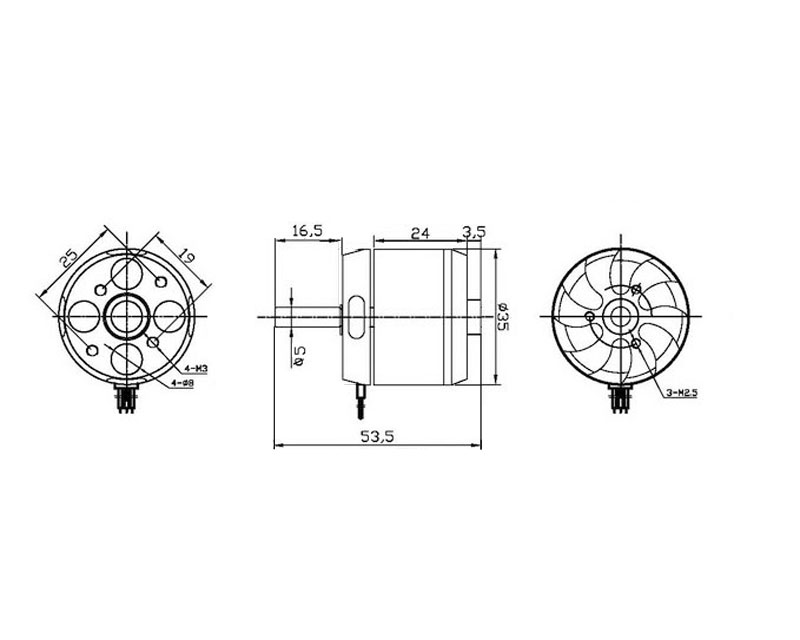 Krick MAX Marine P359 350 KV - RC-Zubehoer
