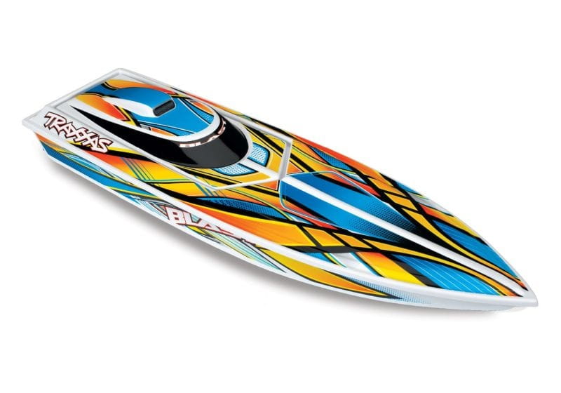 Traxxas BLAST Rennboot weiß/orange 23-Zoll