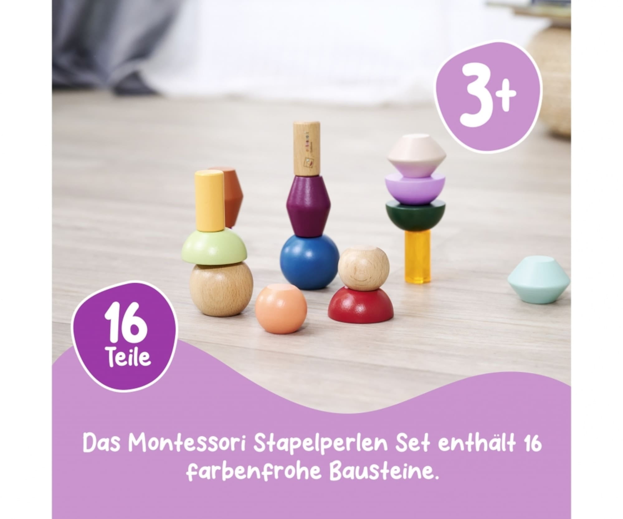 Eichhorn Montessori Stapelperlen