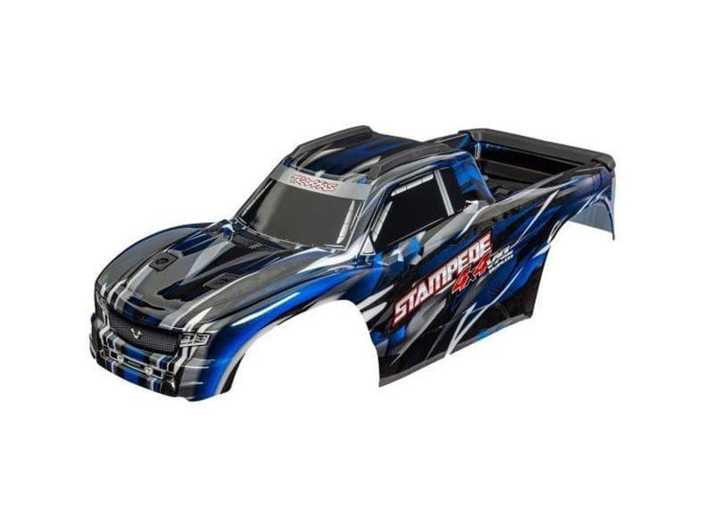 Traxxas Karosserie Stampede 4x4 VXL blau - RC-Zubehoer