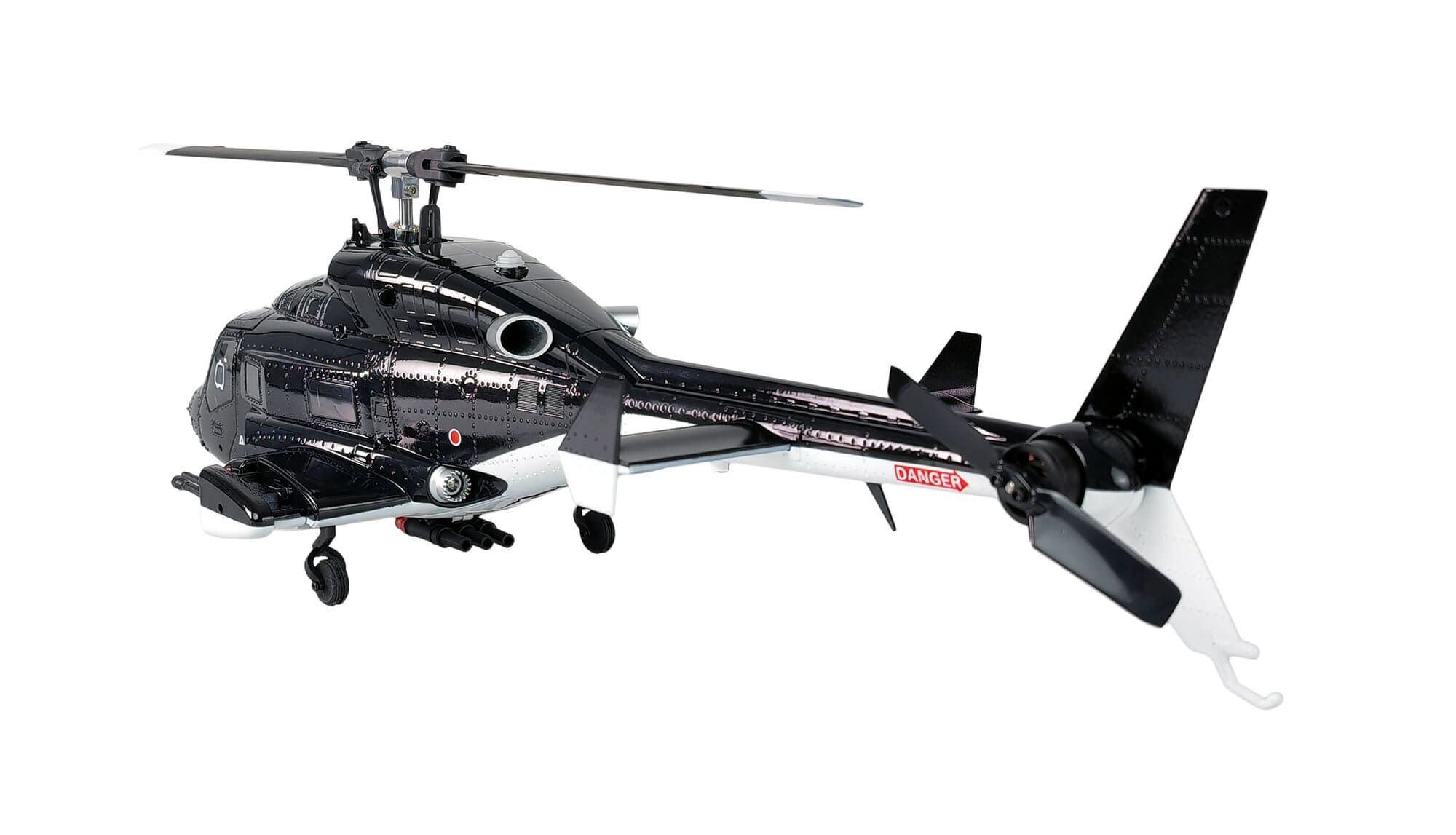 Amewi Bell 222 Airwolf Pro Helikopter 6-Kanal RTF mit Brushles