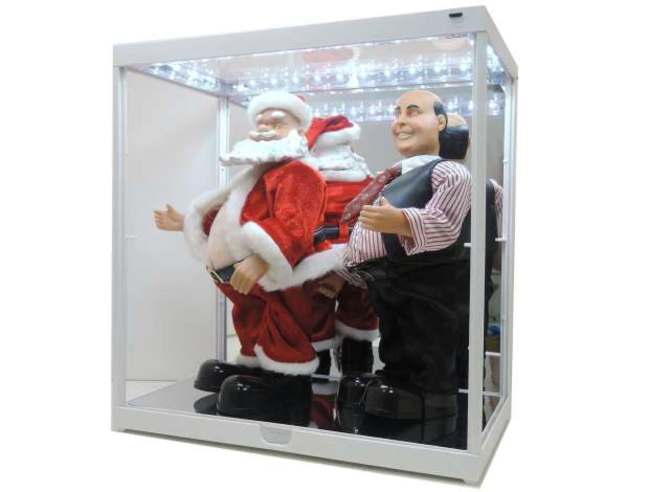 Modellauto Vitrine 1-6 LED Beleuchtet mit Spiegel-weiss modellauto-vitrine-1-6-led-beleuchtet-mit-usb-weiss-und-spiegel-an-der-rueckwand