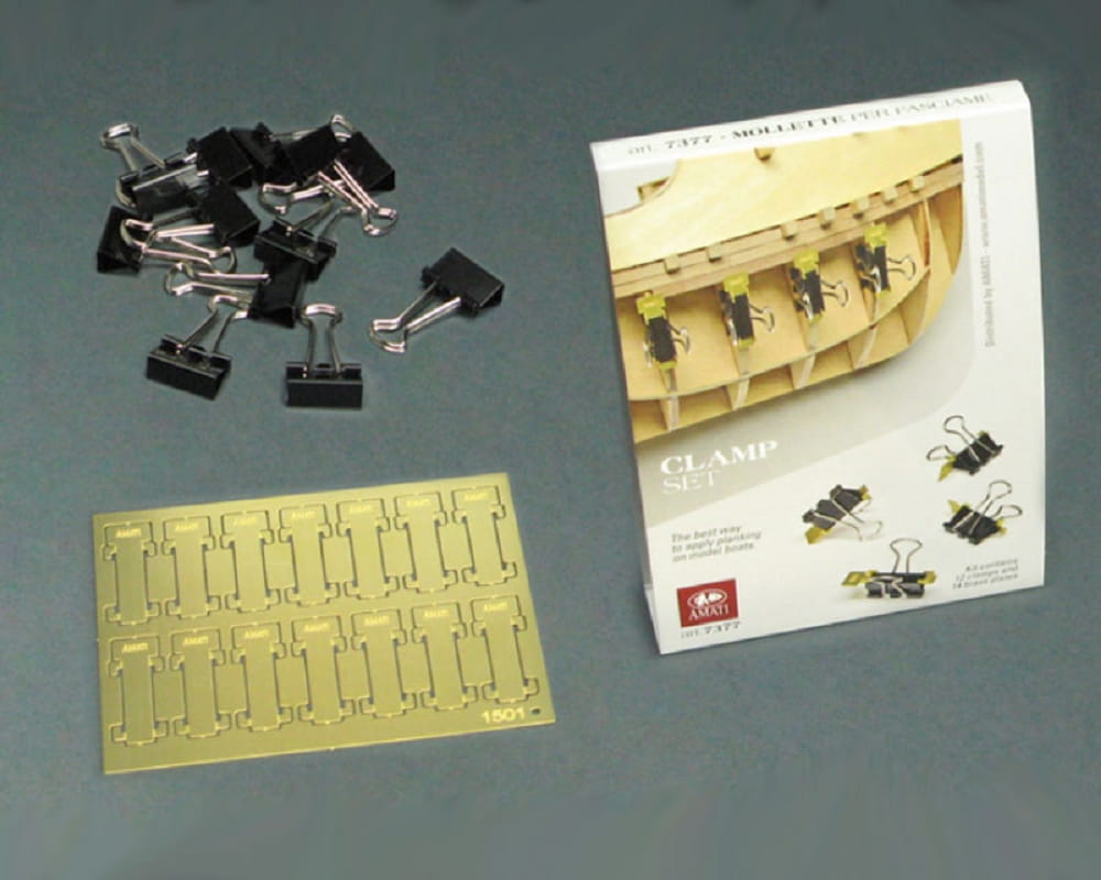 Krick Spezialklemmen für Beplankungsleisten (12) Krick Spezialklemmen fuer Beplankungsleisten _12_ - RC-Zubehoer