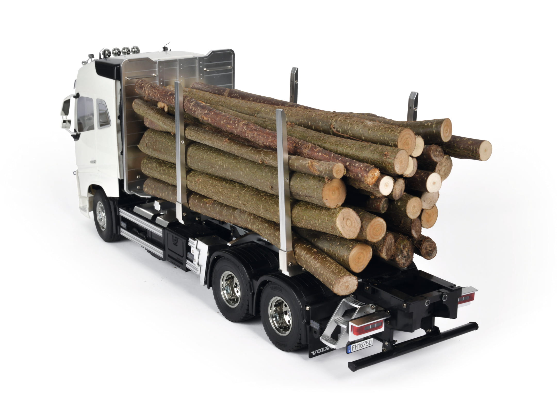 Tamiya RC Truck Volvo FH16 Holztransporter 3 Achs 1:14 Bausatz Tamiya RC Truck Volvo FH16 Holztransporter 3 Achs 1:14 Bausatz