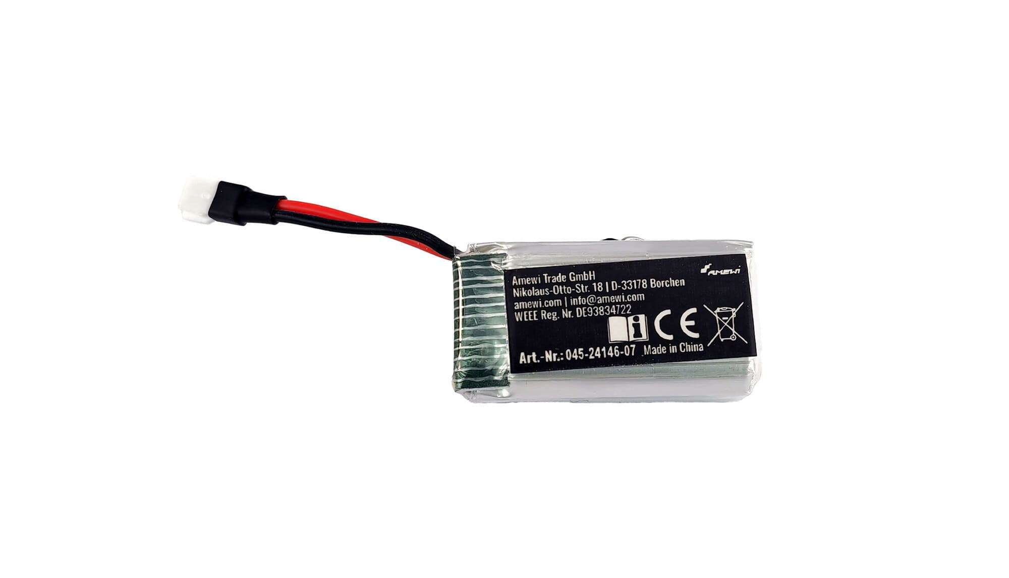Amewi LiPo Akku 1S 3_7V 500mAh Molex - RC-Zubehoer